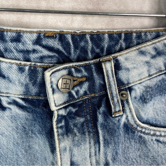 Ksubi Rollin Out Denim Cut Off Shorts In Jinx Women's Size 26 - Picture 2 of 8